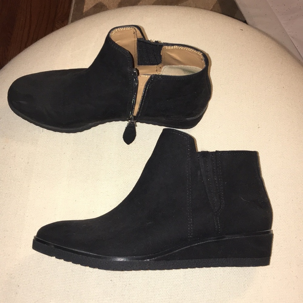 Black booties